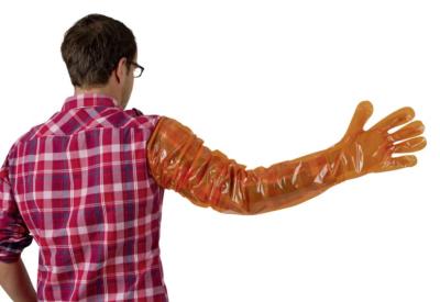 Gants de vélage VETbasic 90cm orange 