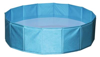 Piscine pour chiens pliable diam 120 cm H30 cm