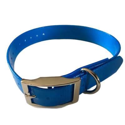 Collier Prémium TPU bleu 70 cm x 2.5 cm 